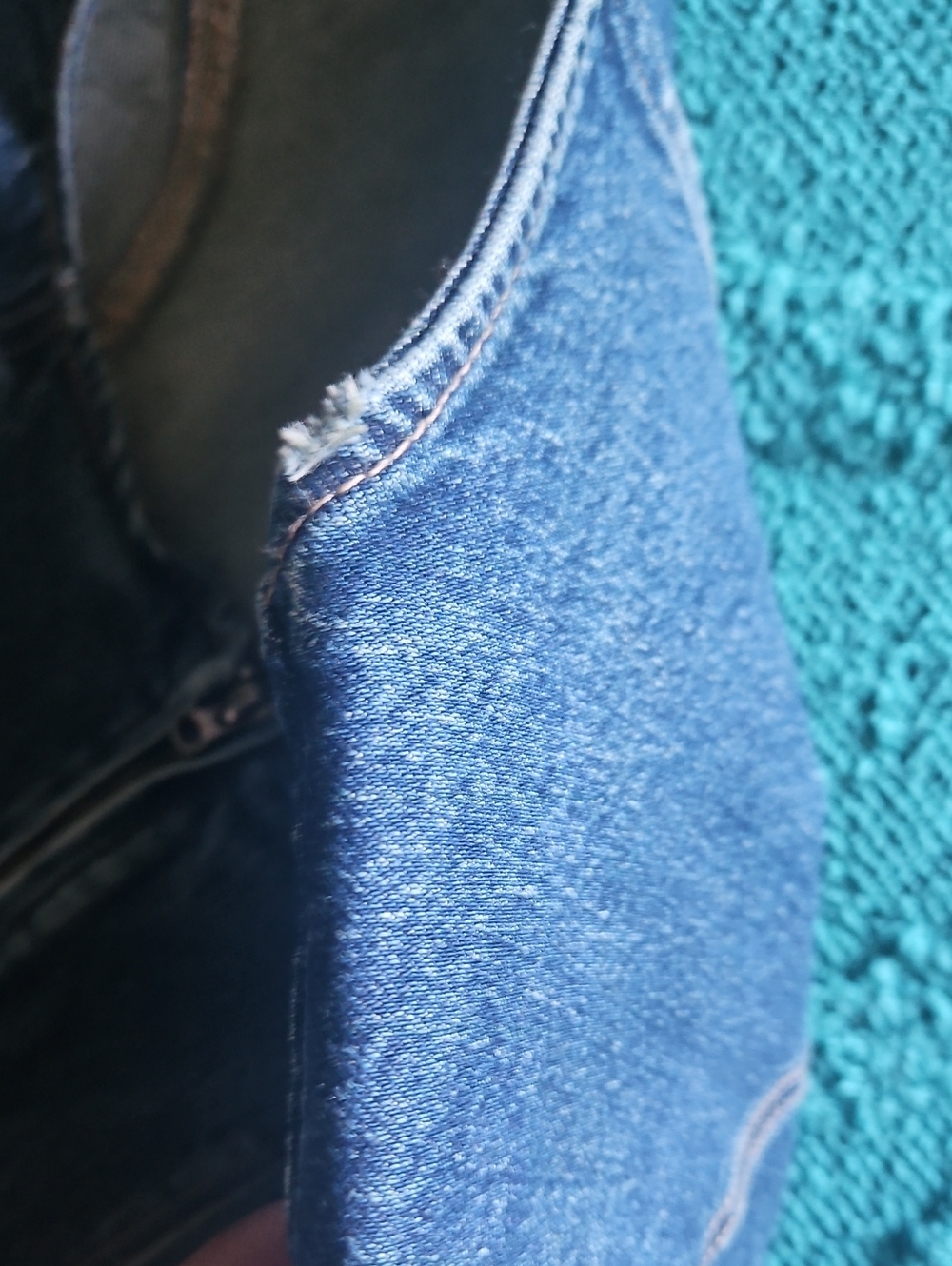 Zara Denim Jumpsiit L - Picture 5 of 13